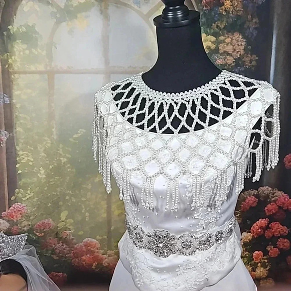 Lovely As Ever is a Unique-One-Of-A-Kind 7 pc. Tiara set - Picture 8 of 14